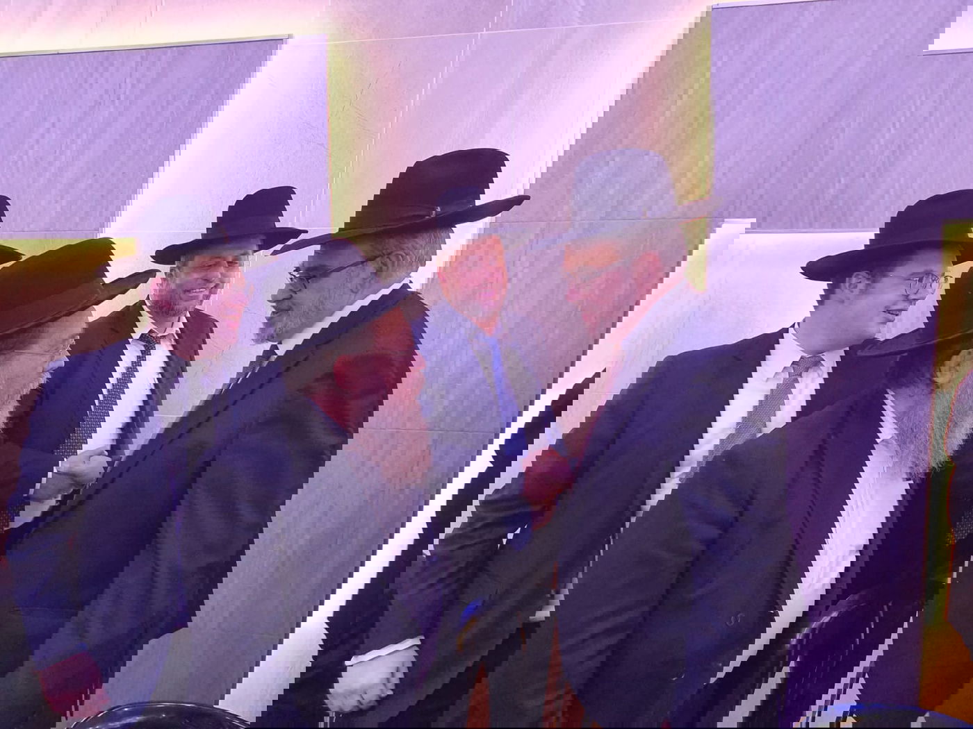 שמחת אירוסי בנו של ח"כ יעקב אשר • צפו