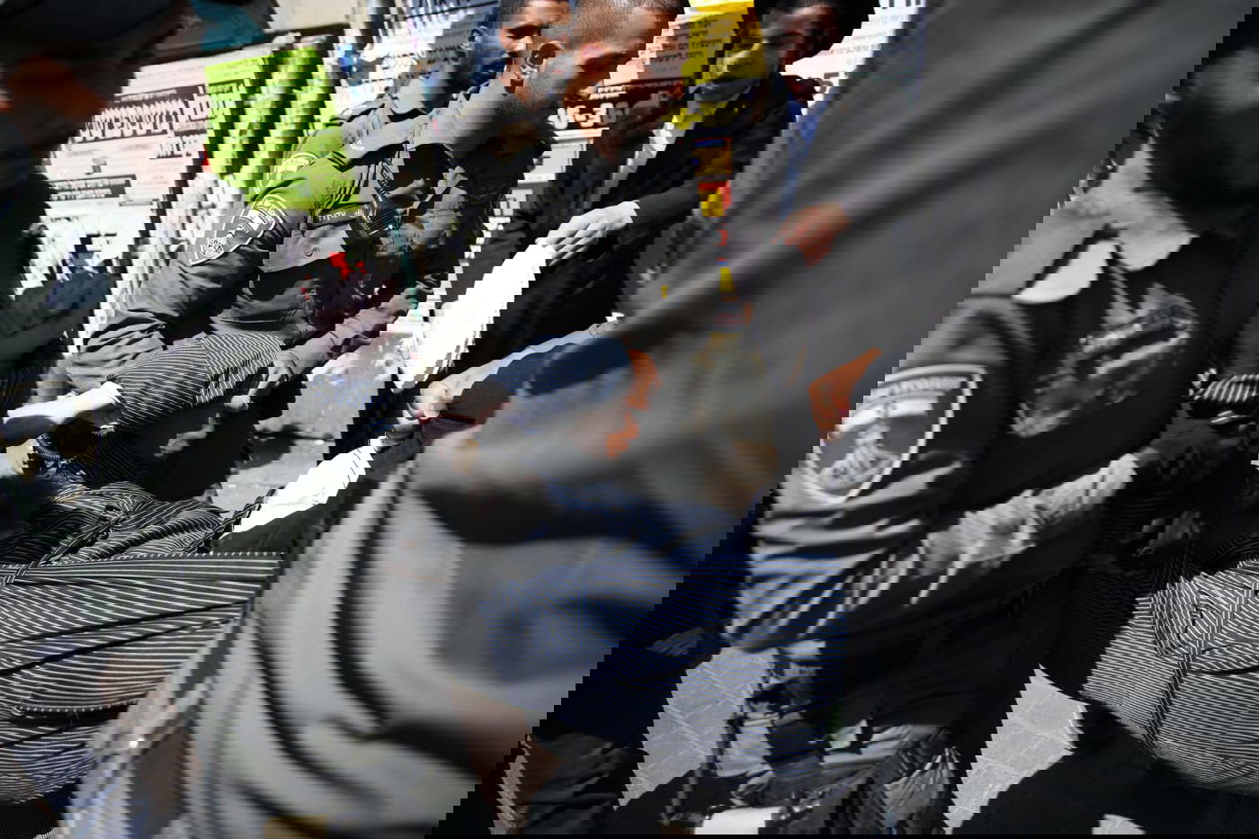 בעקבות מעצר העריק: חסימת כבישים בירושלים - 6 נעצרו