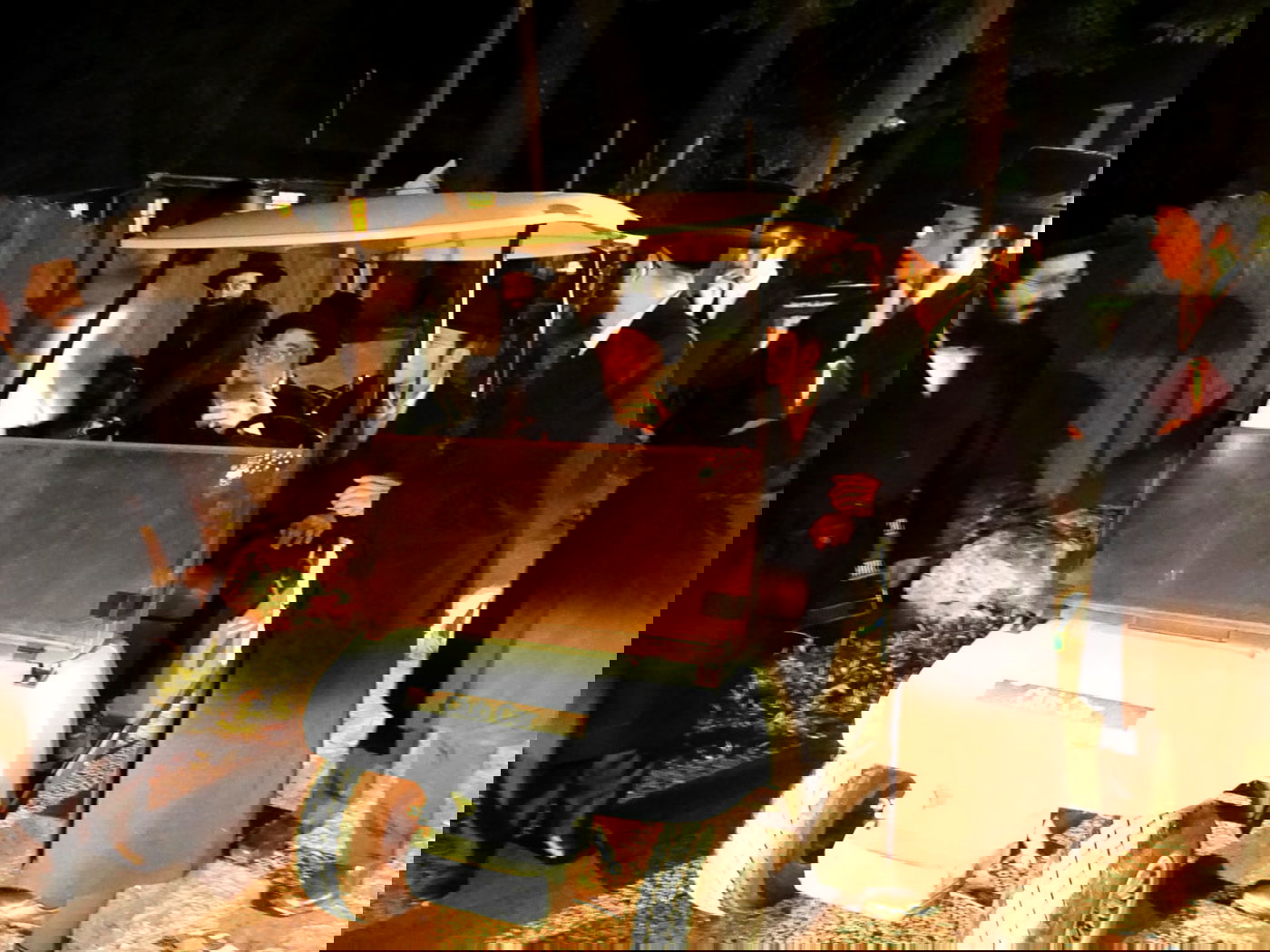 הגרי"מ ארלנגר בביקור קיץ בהרי הקאנטרי