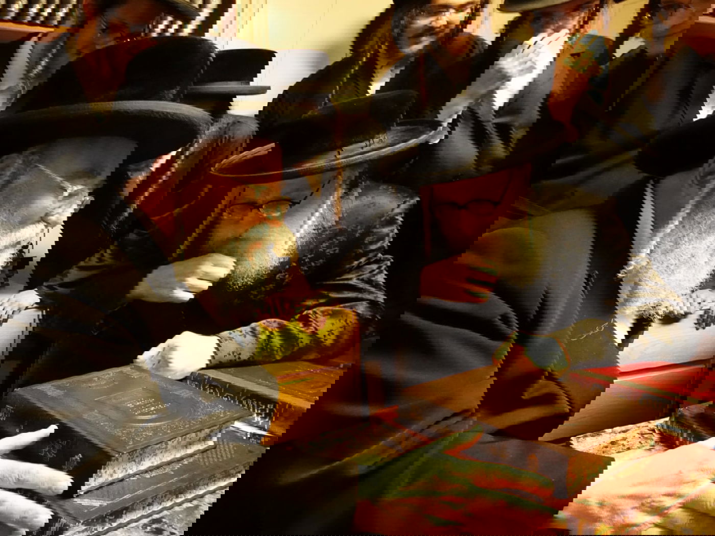 הגרי"מ ארלנגר בביקור קיץ בהרי הקאנטרי