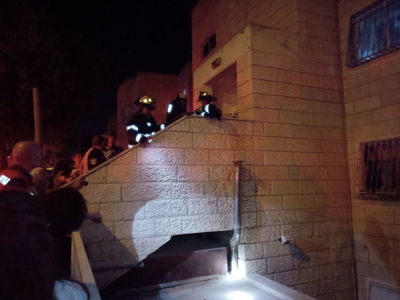 הבניין החשוד בדליפה