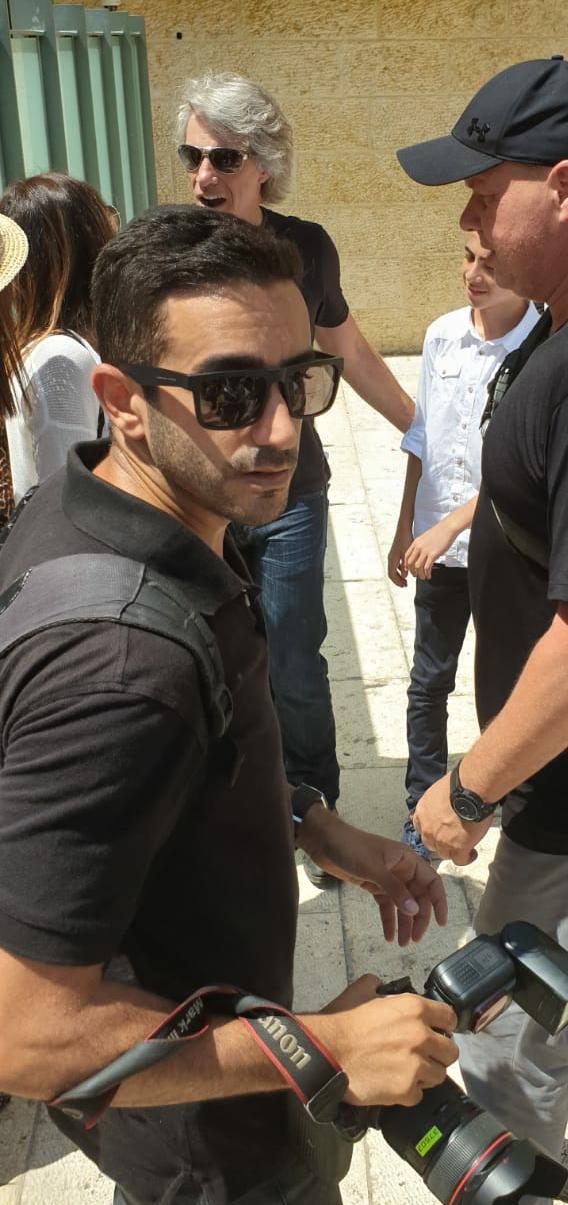 הזמר בון ג'ובי התפלל בכותל המערבי