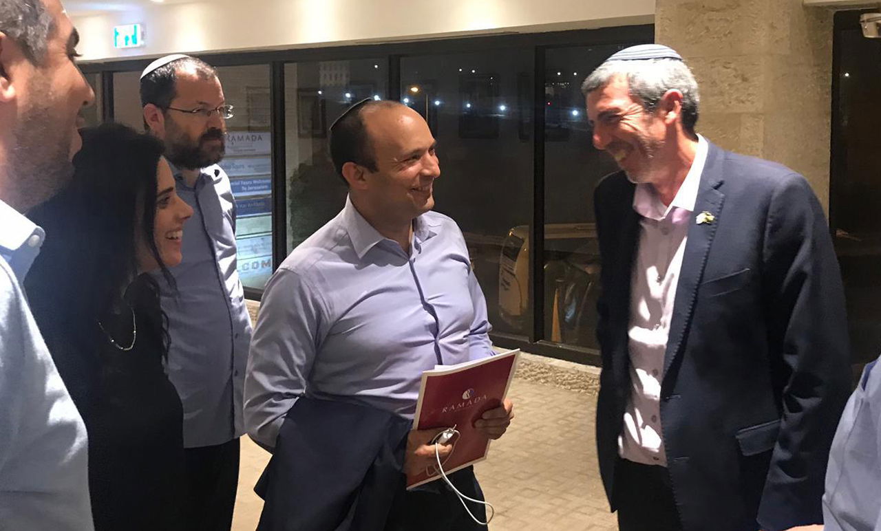 פרץ, בנט ושקד - לאחר הפגישה הלילה