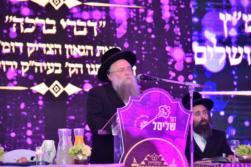 דינר בחסידות באבוב: אורח הכבוד ר' מיילך