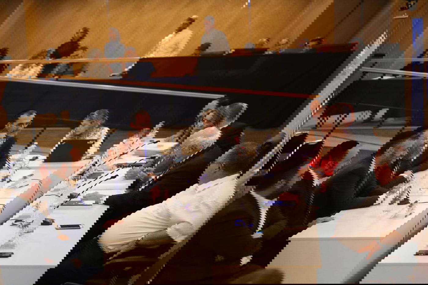 תיעוד: מראות היום הדרמטי בועדת הבחירות