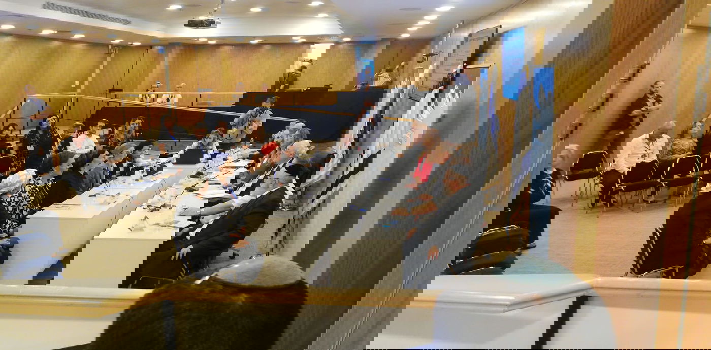 תיעוד: מראות היום הדרמטי בועדת הבחירות