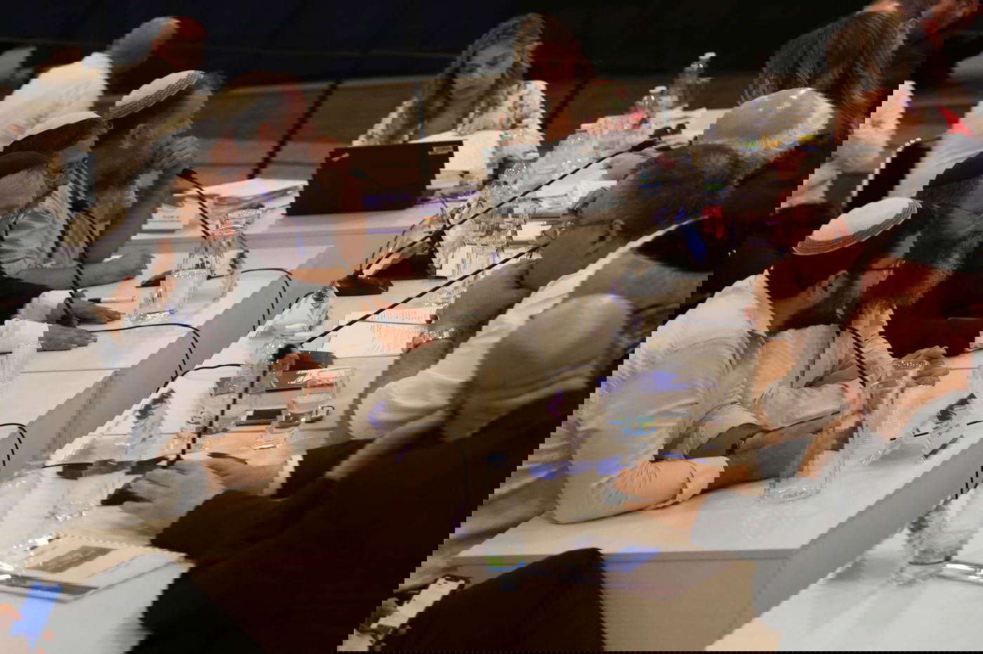 תיעוד: מראות היום הדרמטי בועדת הבחירות