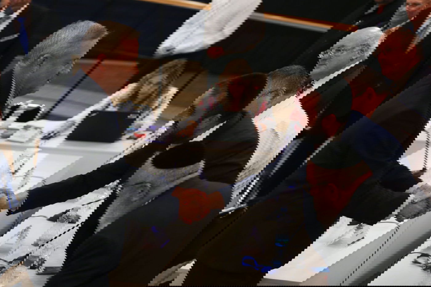 תיעוד: מראות היום הדרמטי בועדת הבחירות