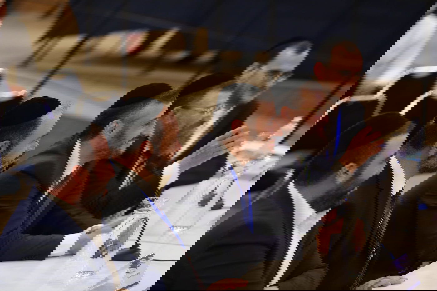 תיעוד: מראות היום הדרמטי בועדת הבחירות