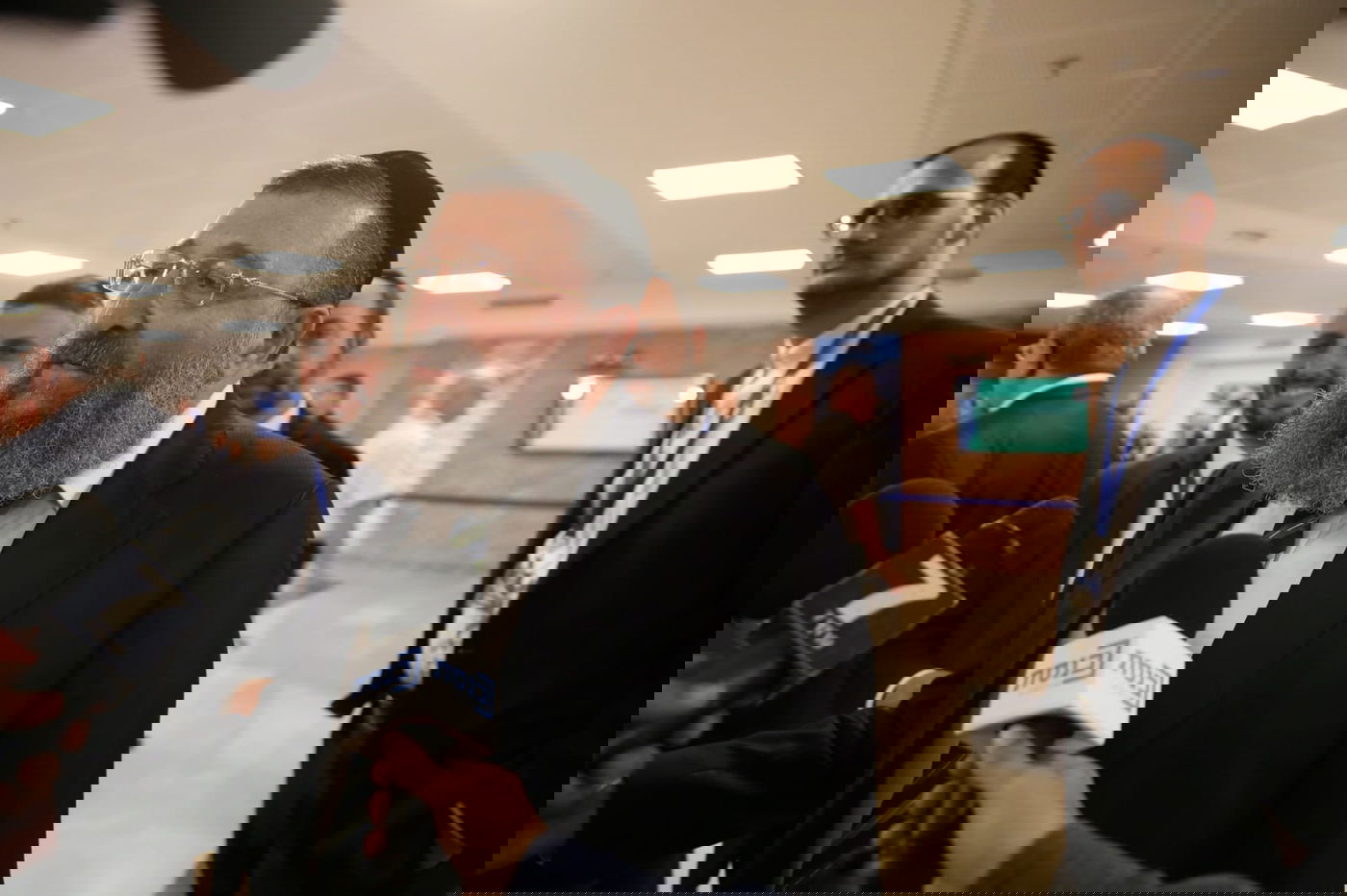 תיעוד: מראות היום הדרמטי בועדת הבחירות