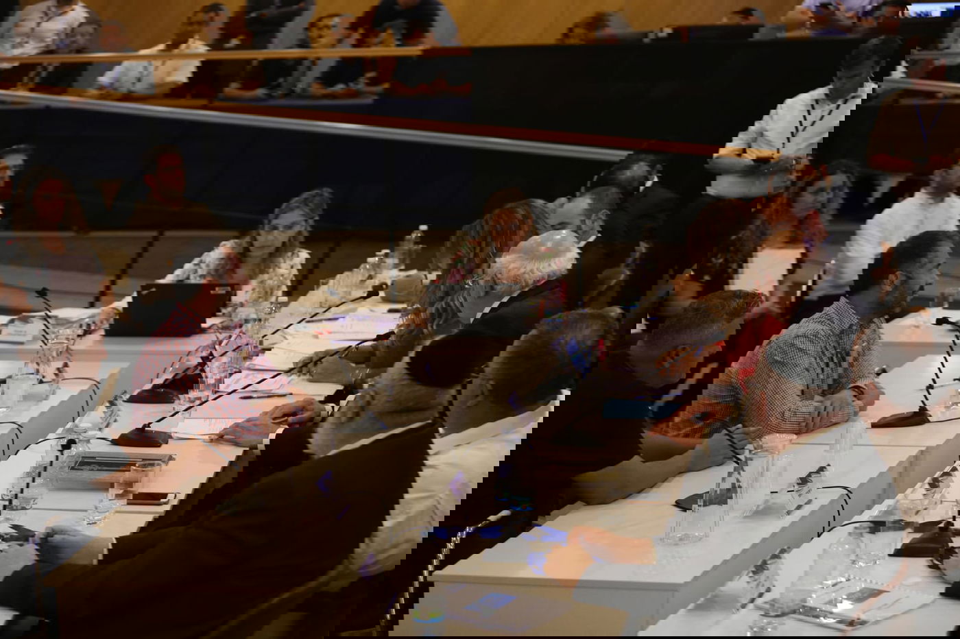 תיעוד: מראות היום הדרמטי בועדת הבחירות