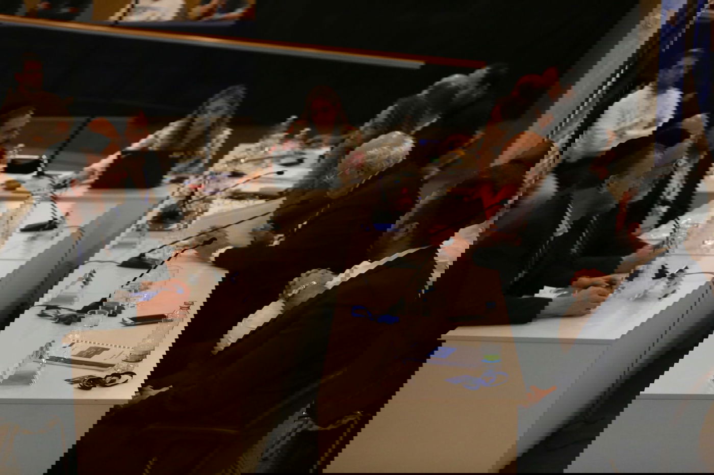 תיעוד: מראות היום הדרמטי בועדת הבחירות