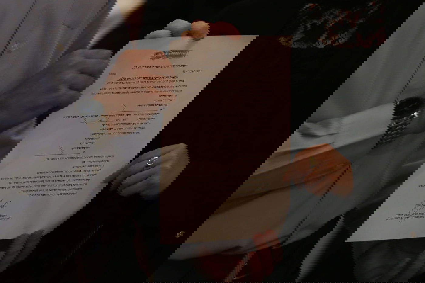 תיעוד: מראות היום הדרמטי בועדת הבחירות