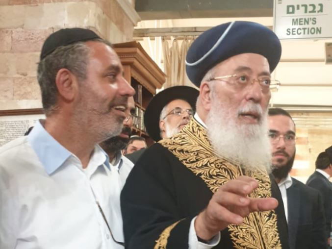 תיעוד: הראשון לציון בקברי האבות שבחברון