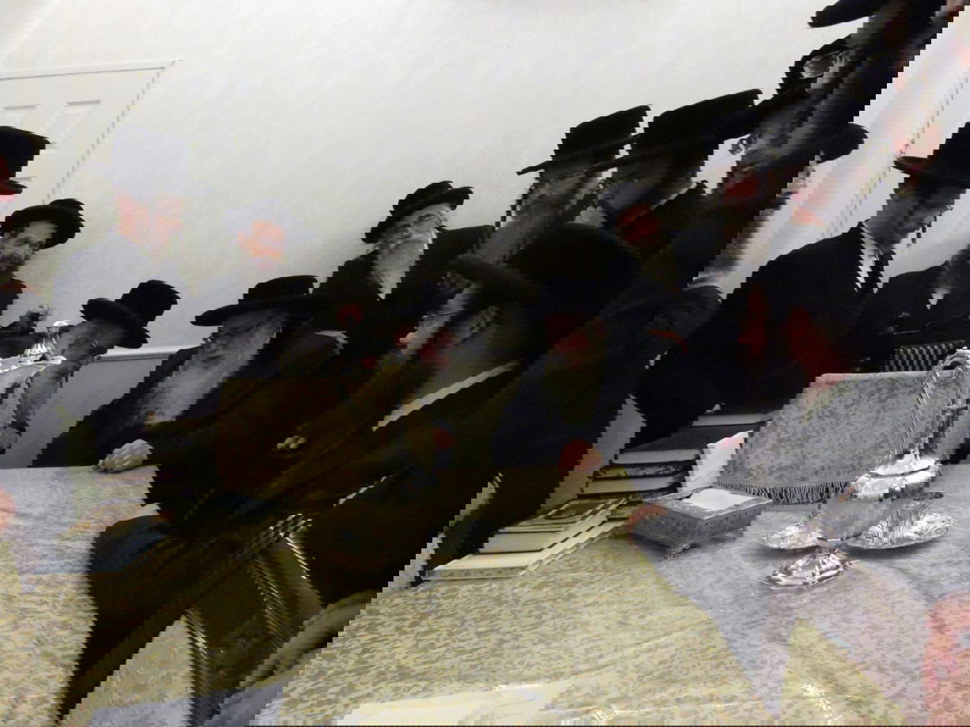 האדמו"ר מצאנז הגיע לביקור בירושלים