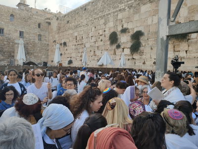 הבוקר בכותל המערבי