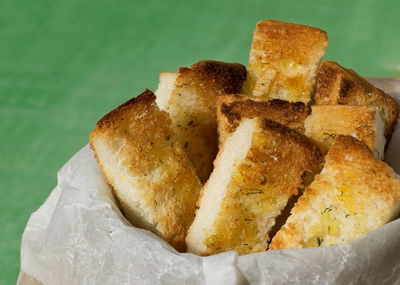 לחם שום מהיר הכנה