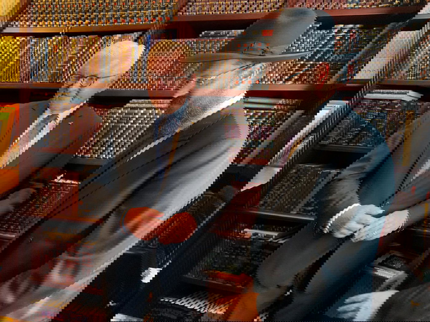 נשיא גרמניה ביקר בביתו של הרב שהותקף