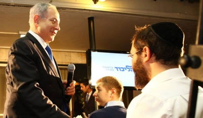 נתניהו ומצביע חרדי
