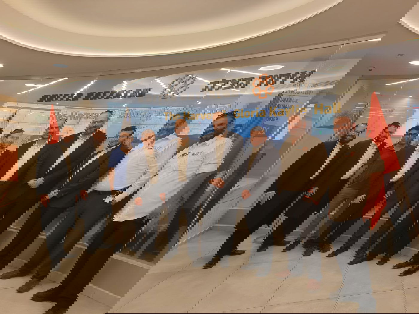 מ"מ וסגן ראש עיריית ירושלים הרב אליעזר ראוכברגר במטה ובמוקד איחוד הצלה