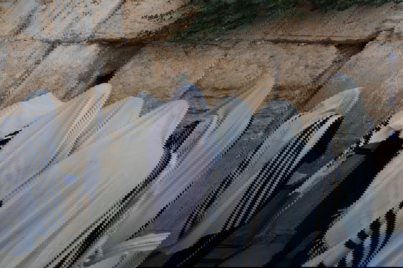 תיעוד: תפילת שחרית ליד שריד בית מקדשנו