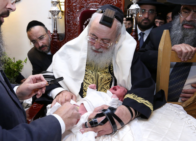 הראשל"צ הגר"ש עמאר בסנדקאות