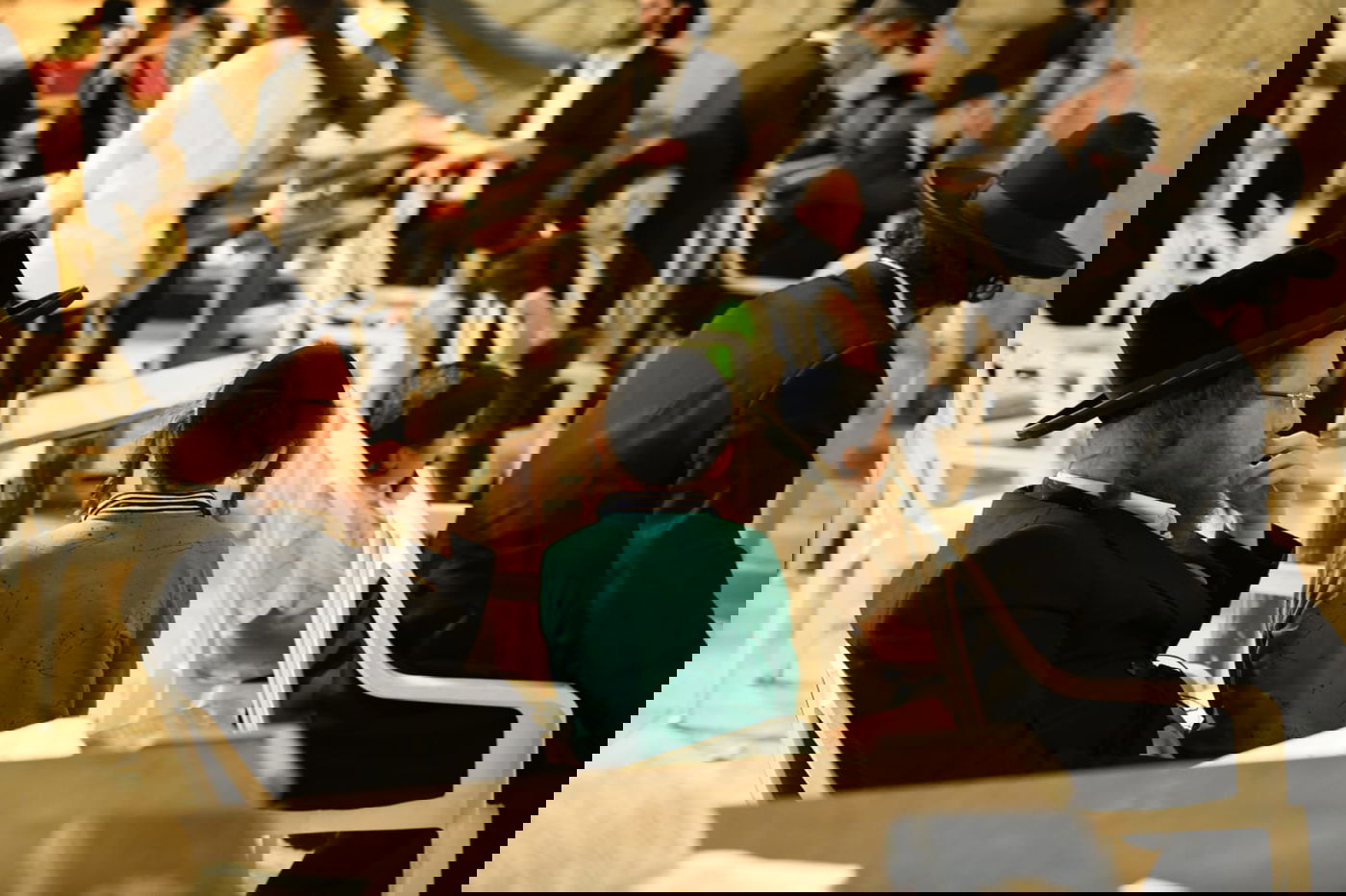 צאת הצום ברחבת הכותל המערבי • גלריה