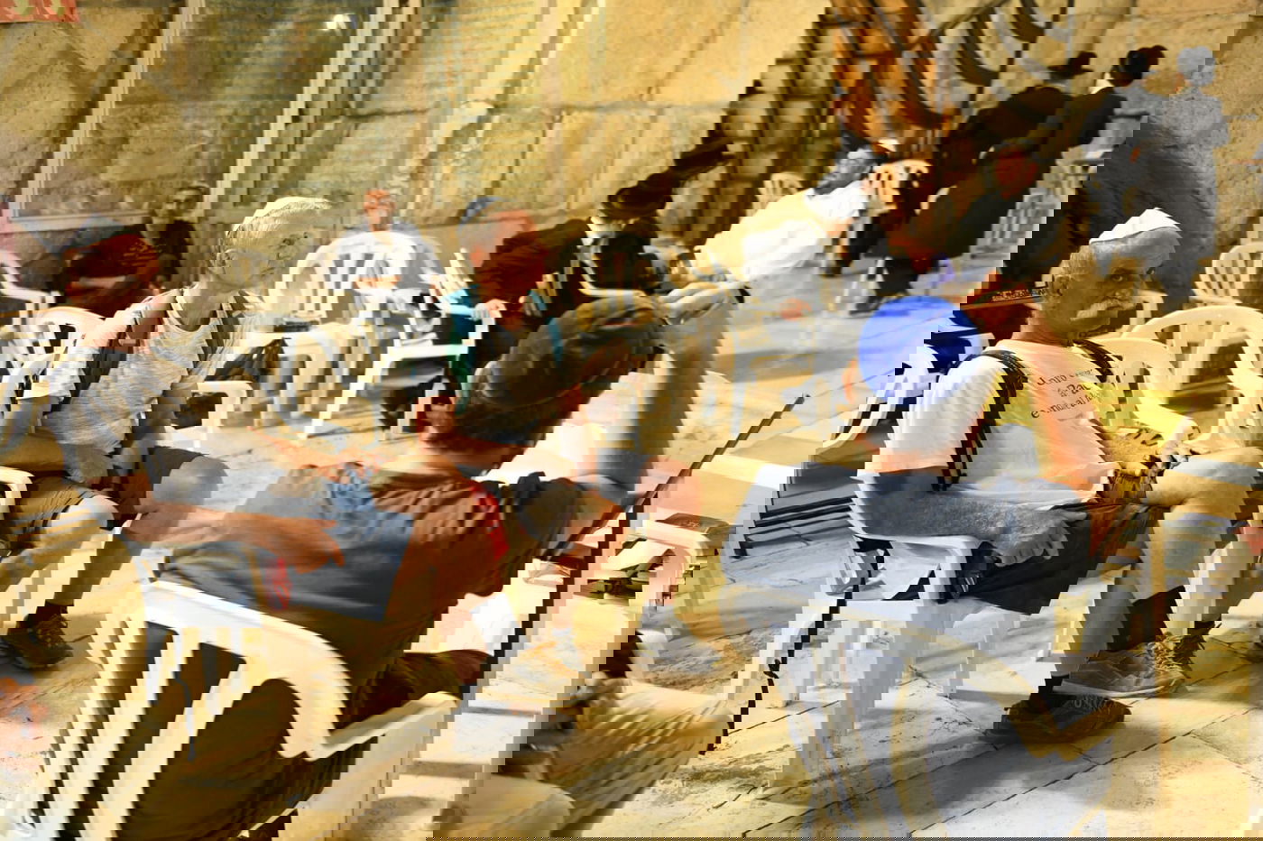 צאת הצום ברחבת הכותל המערבי • גלריה