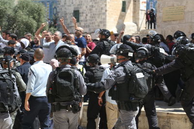 ההתפרעויות היום בהר