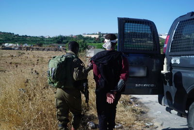 אחד המחבלים שנעצר