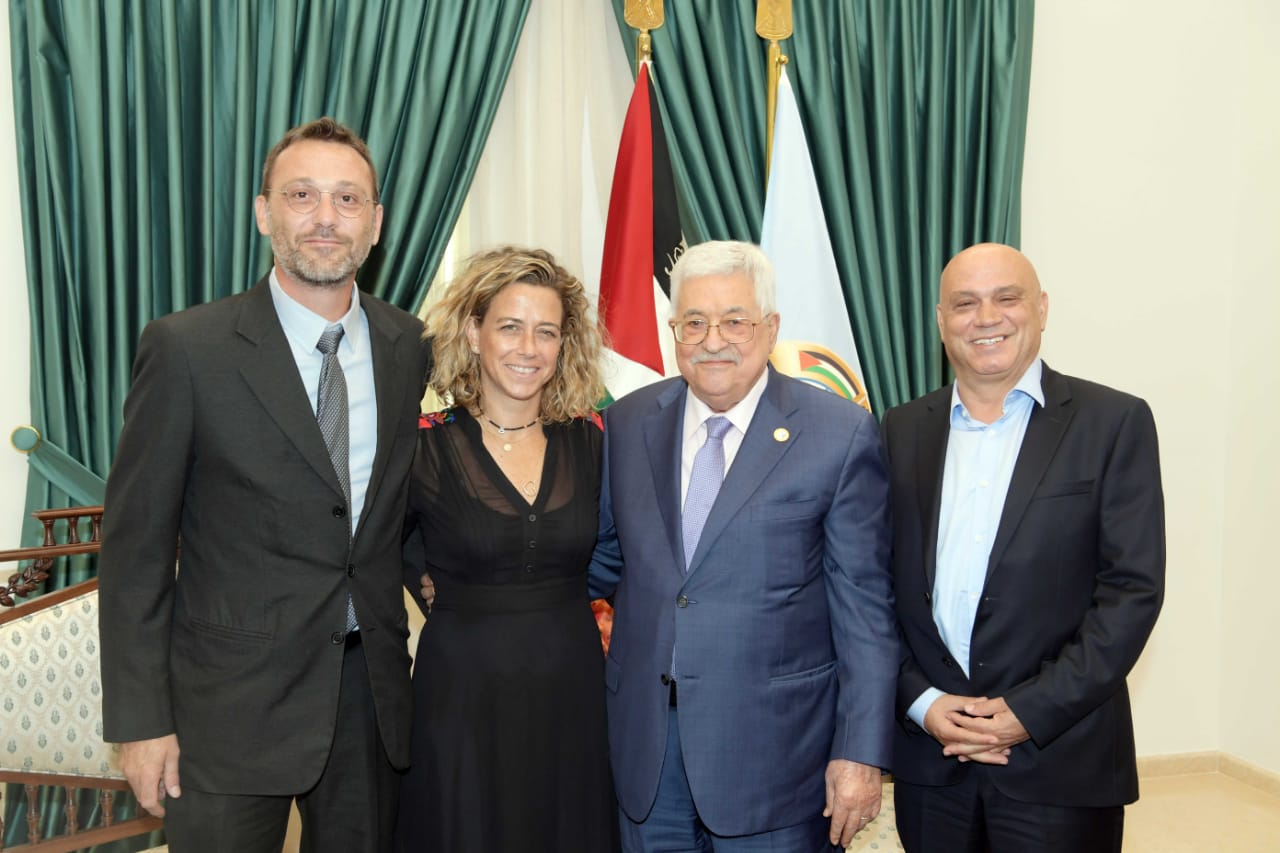 נועה רוטמן וח"כ פריג' נפגשו עם אבו מאזן; "מנהיג מודאג"