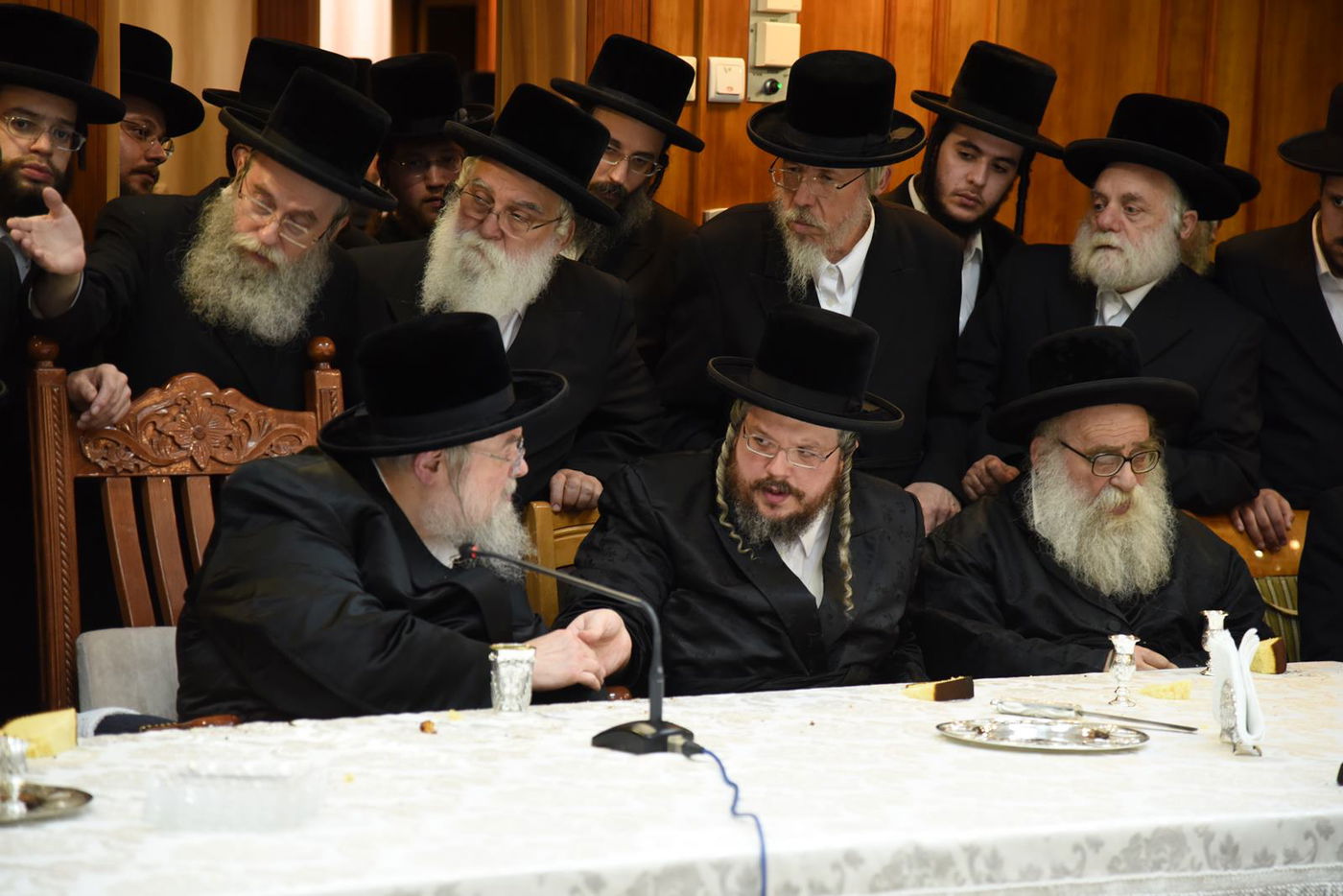 שמחת ה'ווארט' לנכדו של האדמו"ר מבעלזא