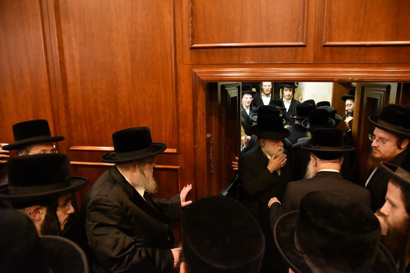 שמחת ה'ווארט' לנכדו של האדמו"ר מבעלזא