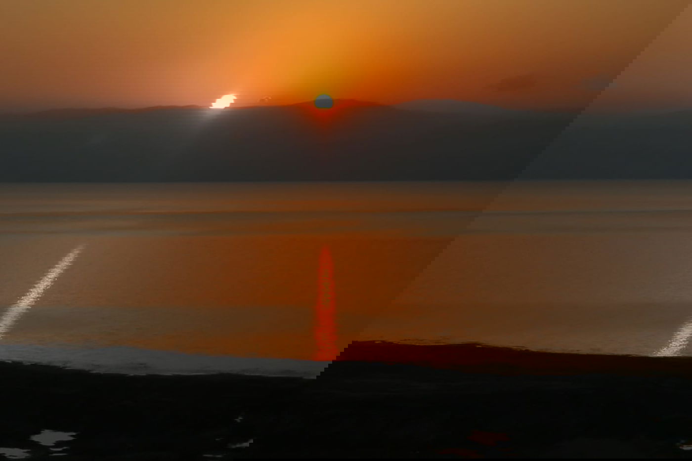 תיעוד נפלא: זריחת השמש בים המלח • צפו