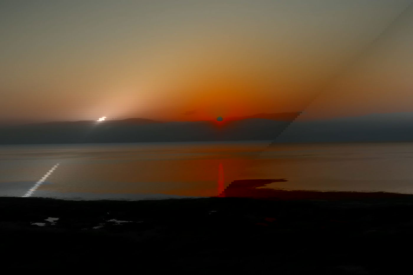 תיעוד נפלא: זריחת השמש בים המלח • צפו