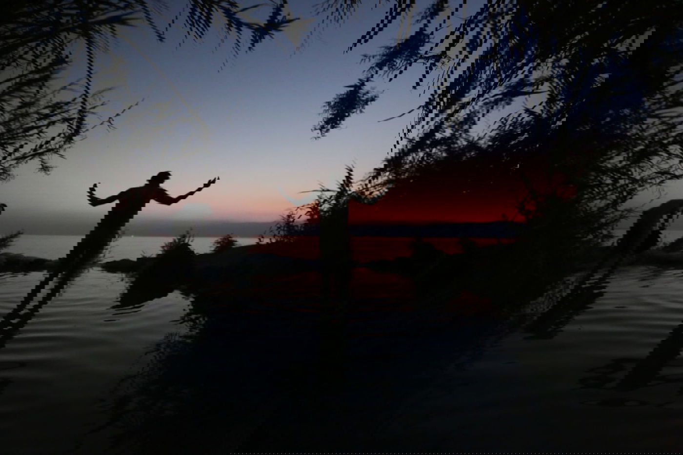 תיעוד נפלא: זריחת השמש בים המלח • צפו