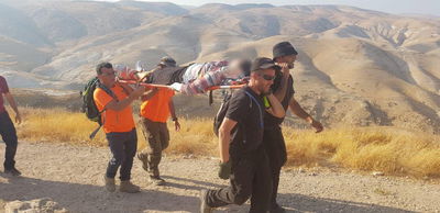 מטיילת חרדית נחבלה בואדי קלט וחולצה