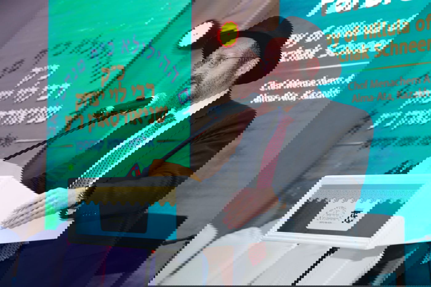 תיעוד: חסידי חב"ד עלו לציון שבקזחסטאן