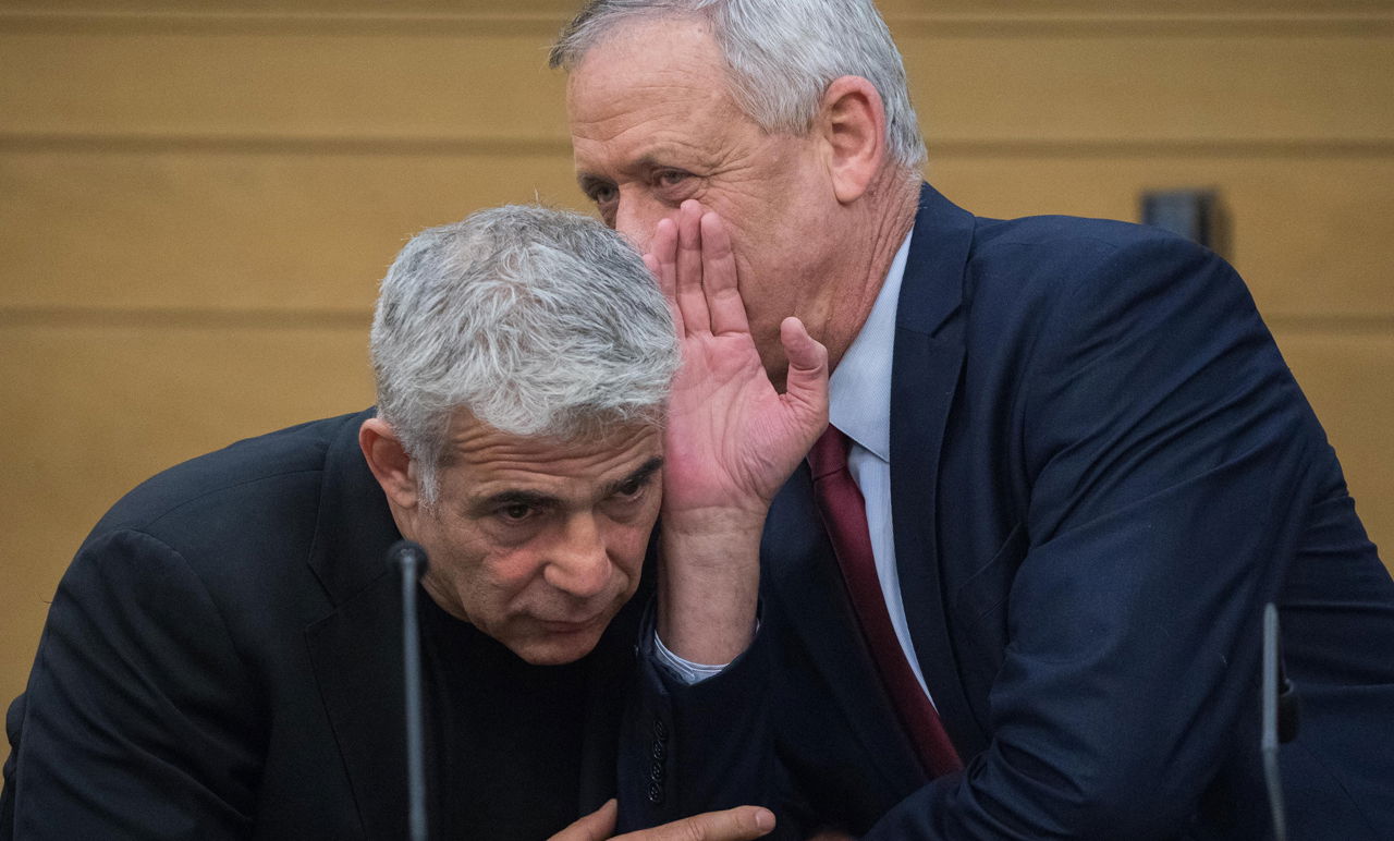 גנץ ולפיד. ארכיון