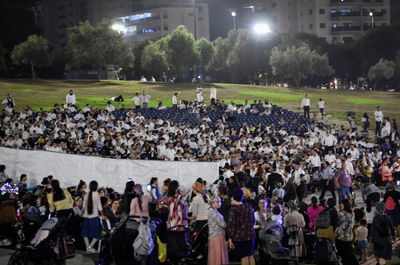 ההפרדה במופע בעפולה