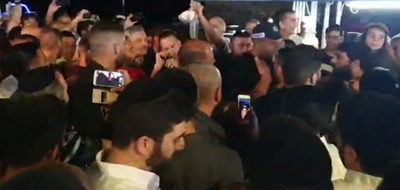 בטבריה, הערב