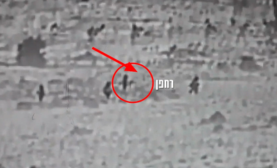 צפו: האיראנים שחוסלו צועדים עם הרחפן