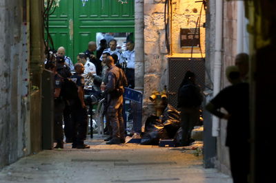 מפיגוע הדקירה בהר הבית