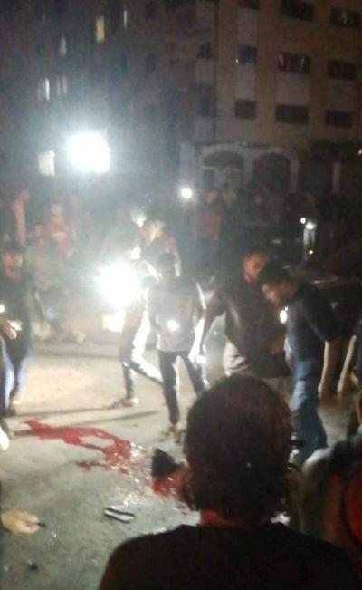 זירת הפיגוע