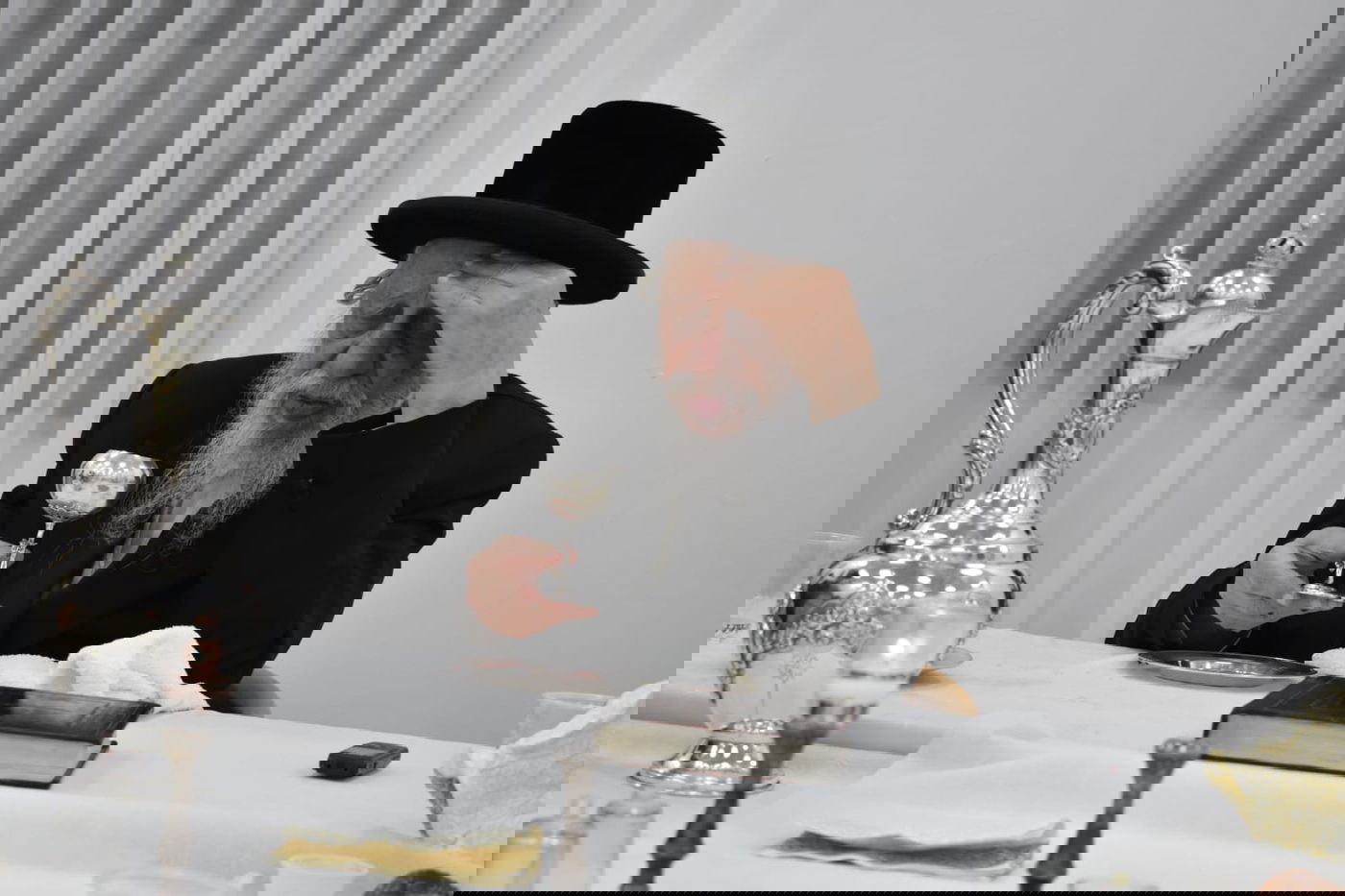 האדמו"ר מקאפיטשניץ חיזק את תושבי היישוב דולב