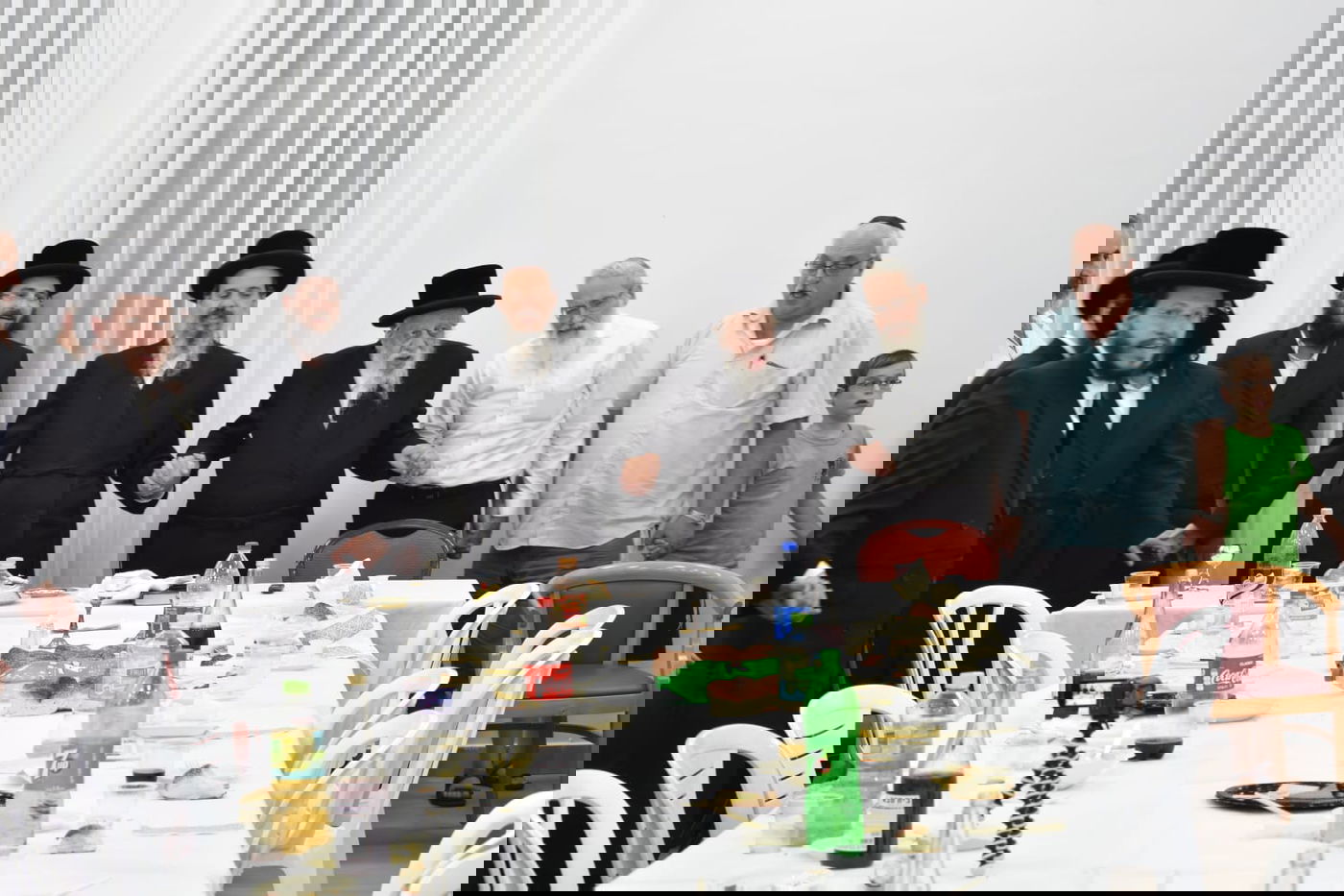 האדמו"ר מקאפיטשניץ חיזק את תושבי היישוב דולב