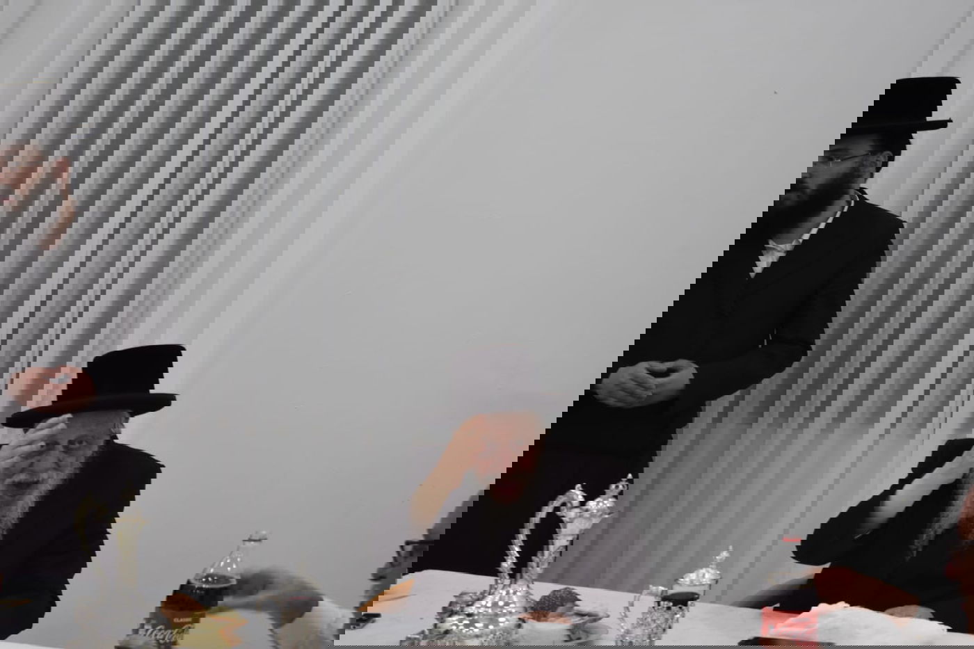 האדמו"ר מקאפיטשניץ חיזק את תושבי היישוב דולב