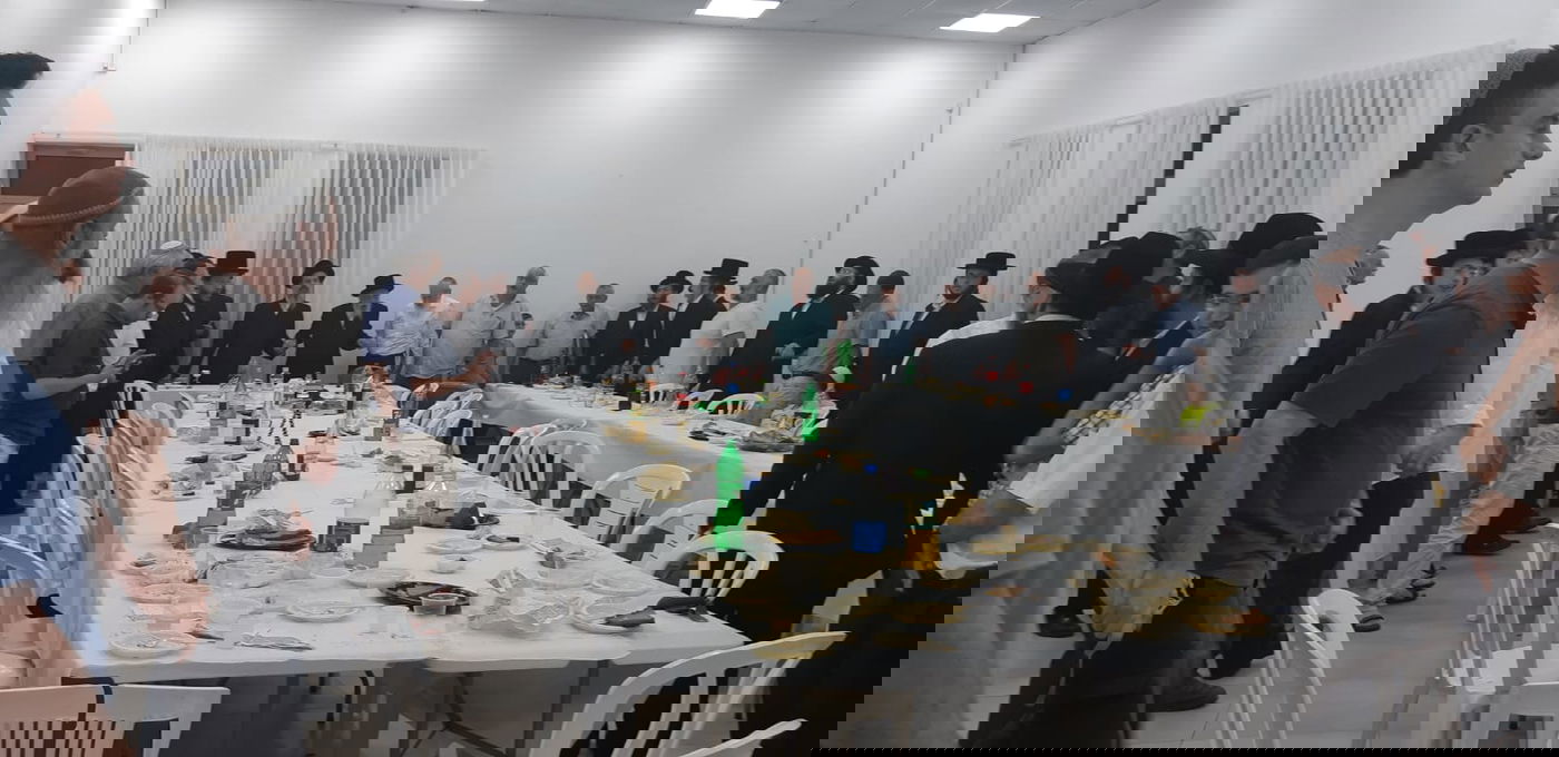 האדמו"ר מקאפיטשניץ חיזק את תושבי היישוב דולב