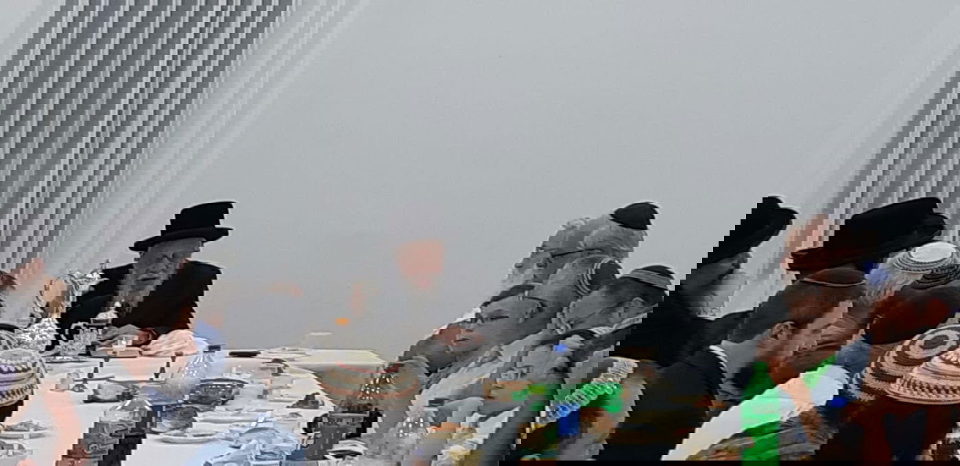 האדמו"ר מקאפיטשניץ חיזק את תושבי היישוב דולב