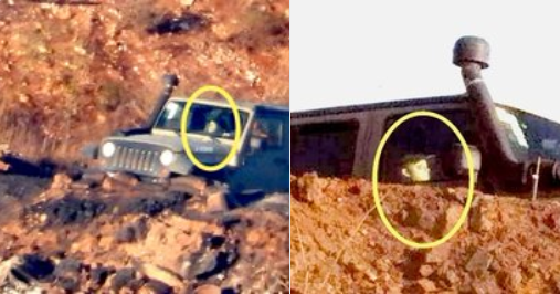 בתוך הג'יפ הצה"לי: בובות במקום חיילים?